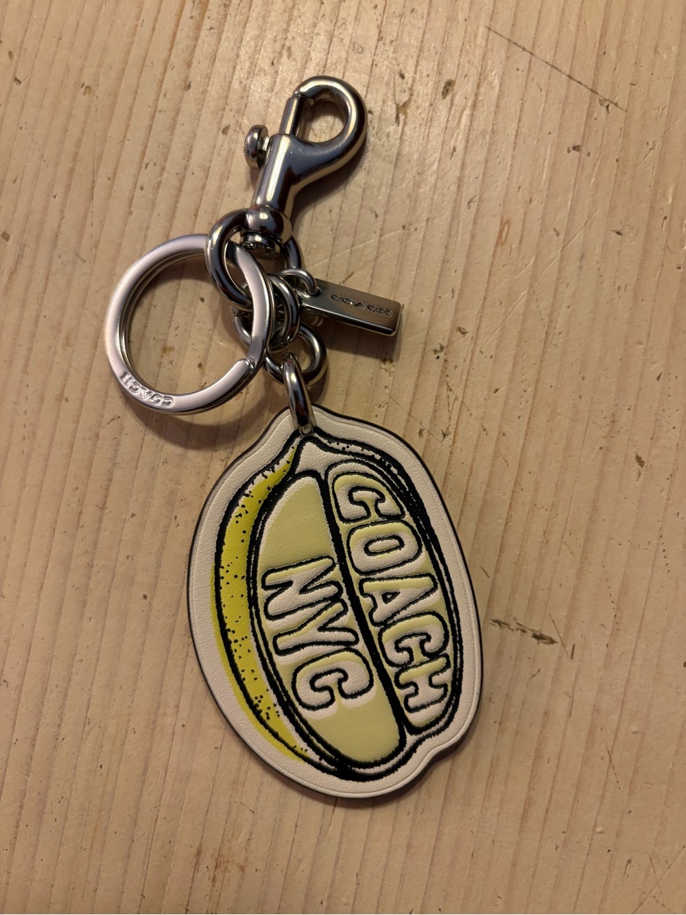 Coach Lemon Bag Charm